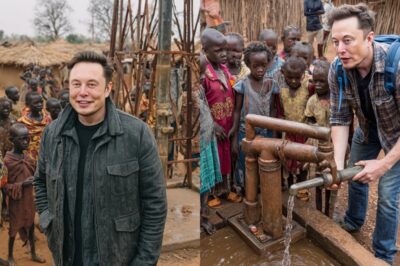 Elon Musk Fixes Broken Water Pump in Remote Village — No Cameras, No Checks, Just His Bare Hands and a Promise to Help