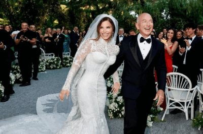 Lauren Sanchez Reveals Sh0cking Wedding Secrets—From Her Stunning Dress to Bezos’ Emotional Reaction!