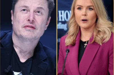 SH0CKING: Elon Musk Gets CAUGHT Acting Awkward Around Karoline Leavitt—Is This The Middle School Crush Vibe?