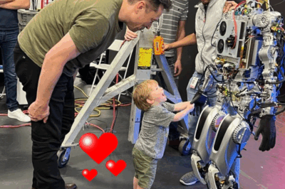 The Moment Elon Musk’s Son Met the Robot—And Changed How We Think About the Future
