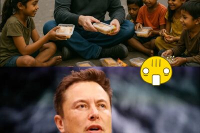 Elon Musk Sits Down for a Meal with Street Children — The Unexpected Encounter That’s Touching Hearts Around the World