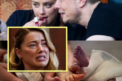 “YOU WON’T SEE THEM UNTIL YOU DO THIS” – Amber Heard Reportedly Bans Elon Musk from Meeting Their Alleged Twins Unless One Sh0cking Condition Is Met