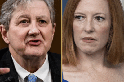Jen Psaki Says ‘You’re Not Qualified’—Senator John Kennedy’s Comeback Leaves Her Speechless and Goes Viral!