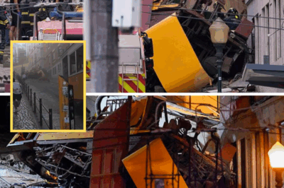 “THERE ARE CHILDREN DOWN THERE” — Heartbreaking F00tage from the Lisbon Tram Disaster Leaves Many H:aunted by the Cries for Help