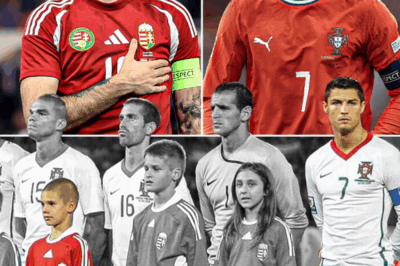 From Mascot Beside Ronaldo in 2009 to Facing Him as Hungary’s Star: The Emotional Journey of Dominik Szoboszlai as He Finally Meets His Childhood Idol on the Biggest Stage