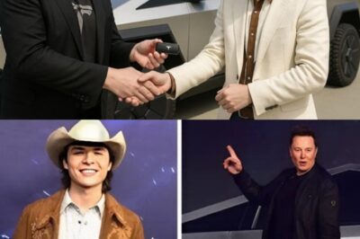 IDOL HISTORY REWRITTEN: Elon Musk Stuns America by Gifting Tesla Cybertruck to Runner-Up John Foster in Sh0cking Live Finale Twist