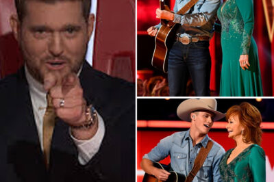 Emotional Chaos on The Voice: Teen Cowboy Invites Reba McEntire for ‘The Dance’ — and Michael Bublé’s Surprise Appearance Leaves Everyone in Tears