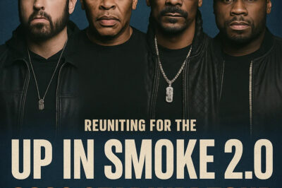 🔥 Hip-Hop Legends Reunite: Eminem, Dr. Dre, Snoop Dogg & 50 Cent Set Stadiums on Fire in 2026