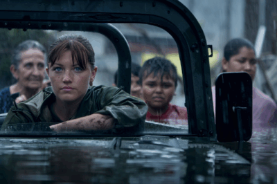 The Storm Severed All Contact, Female Captain Detours 200 Miles Driving a Beat-Up Logistics Truck — DOZENS WERE RESCUED AND TREATED