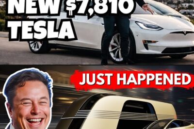 ELON MUSK FINALLY REVEALS THE NEW $7,000 TESLA CAR — A GAME-CHANGER FOR THE FUTURE OF DRIVING!