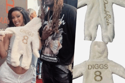 WOW! Dumbrich surprises pregnant Cardi B with custom baby gift featuring Diggs’ name
