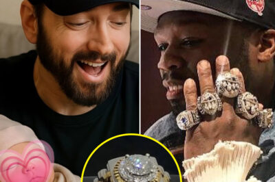 50 Cent Reportedly Destroyed His Signature Ring to Create a Gift for Eminem’s Son — Em Responds With Sh0cking Rap