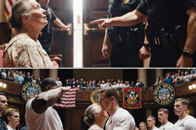 Guards Tried to Expel a Poor Mother from Her Son’s SEAL Graduation — What Happened Next Stunned the Entire Hall