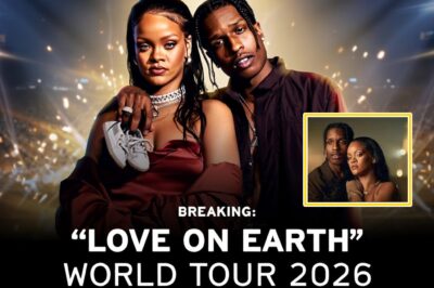 BREAKING: Rihanna & A$AP Rocky STUN The World With “LOVE ON EARTH” Global Tour Reveal — 30 Cities, One Mission, And That Mysterious “He’s Finally Here” Teaser Has Fans Losing Their Minds