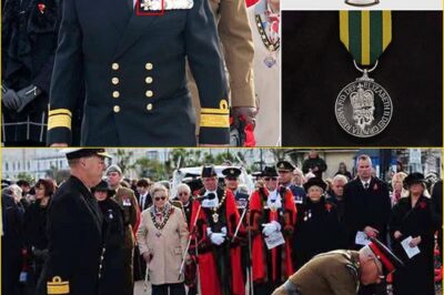 “STOLEN HONOUR!” — Outrage Erupts as ‘Fa-ke Admiral’ Wearing PHONY Medals Invades Remembrance Sunday Service — Veterans Demand Answers