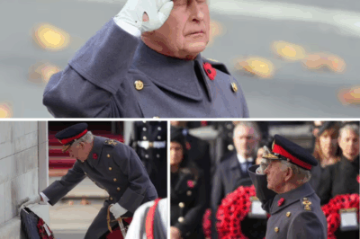 Clear Signs of King Charles’ Seriously Declining Health Revealed During Remembrance Day Service: Tearfully Emotional During the Nation’s Solemn Moment
