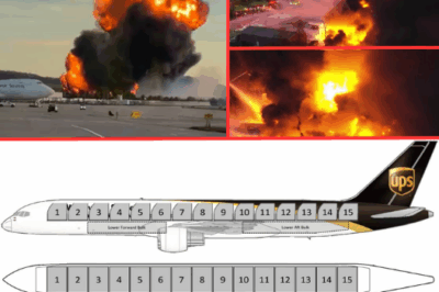 Before The Explosion, The UPS Plane Drew 3 Giant S.0.S. Letters In The Louisville Sky To Send A Final Distress Signal