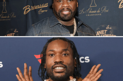 BIG TROUBLE: 50 CENT Just Got Hit With The “Stick” By Meek Mill on Social Media!