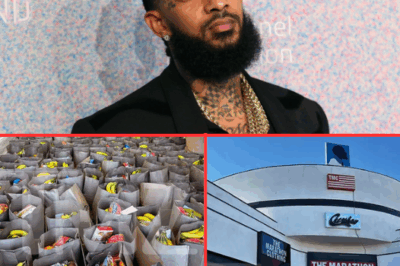 Nipsey’s Legacy Lives On: Lauren London Makes Her First Appearance At The Marathon Store! Handing Out Half A Million Dollars In Food To 2,500 Families!