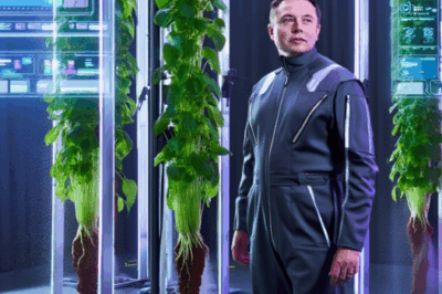 AI Operating 24/7: First Look Inside Elon Musk’s Super-Advanced Backyard Garden in California—The Only Food Source for the World’s Richest Billionaire’s Family