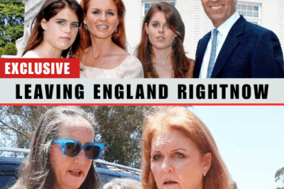 Sarah Ferguson Considering ‘Fleeing’ To Australia Due To Threat From Prince William!