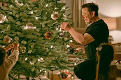 NOT SCIENCE FICTION! What Secret Lesson Did Elon Musk Teach His Children Through Manually Decorating the 2025 Christmas Tree?
