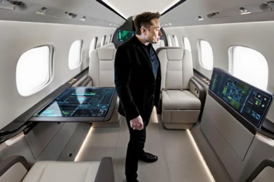 The Billionaire’s Secret: Why Elon Musk’s Private Jet Is Minimalist And Surprisingly Lacks Luxury!