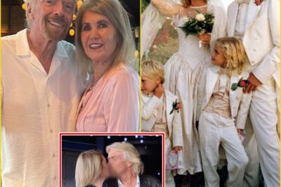 “I FELL FOR JOAN THE MOMENT I SAW HER”: Sir Richard Branson’s Heartbreaking Tribute to His Wife of 50 Years as He Announces Her Pa:ssing