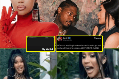 CARDI B WARNS OFFSET: ‘BACK OFF OR IT GETS UGLY!’