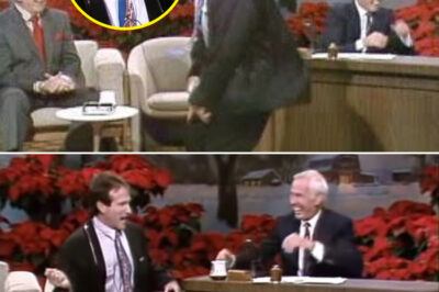 The Legendary Tonight Show Christmas Clip Where Robin Williams BROKE Johnny Carson — The Most Uncontrollable Laughter in Late-Night History