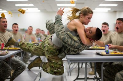 Double-Kicked to the Ground, She Fought Back — Stunning 282 SEALs as She Took Down Both Men