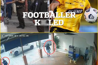 “HE SHOULDN’T HAVE D-I-E-D” — Former international footballer, 33, k-lled in h0rror sh00ting as police speak out and CCTV reveals his final seconds