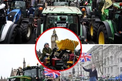 “THE TRACTORS ARE COMING!” — Westminster Braces for Cha0s as Furi0us Farmers Defy Ban and Warn the G0vernment: “You’ll Need the A-R-M-Y to Stop Us!”