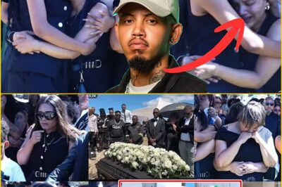 “She Couldn’t Even Stand” — Kay Medusa Breaks Down in Uncontrollable Tears at Junior Kings’ Funeral, Leaving Mourners in Sh0ck