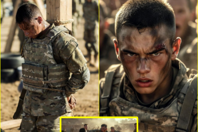 “JUST BECAUSE OF A SINGLE DARE… THEY TIED HIM UP IN THE TRAINING YARD” – But When He Lifted His Head, The Entire Company Realized They Had Made A Terrible Mistake