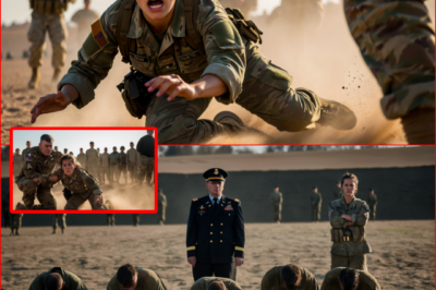 Female Lieutenant Ambush-e-d in the Barracks — 5 Minutes Later, the Att-a-cker Falls to Their Knees BEGGING in Front of the Entire Unit