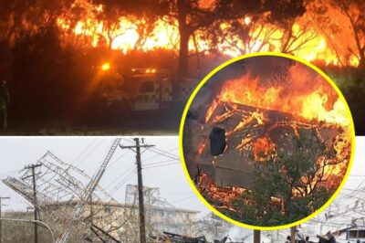 “IS THIS THE APOCALYPSE…?!” -Victoria is trembling in its deadliest nightmare in history tonight as lethal flames stand just steps away from family homes.