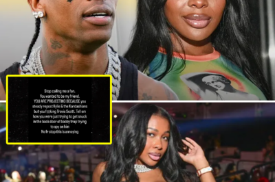 Former best friend exposes the truth about Jayda Cheaves’ secret affair with Travis Scott: A twisted drama that is rocking Hollywood!