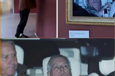 PARIS PROVOCATION: ACTIVISTS HANG EX-PRINCE ANDREW’S POST-ARREST PHOTO INSIDE THE LOUVRE — “HE’S SWEATING NOW”