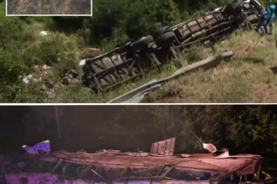 Horrific bus crash in South Africa: At least 4 d3:ad, dozens of passengers trapped in despair