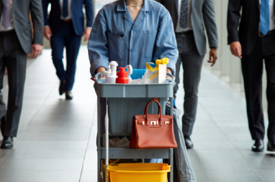 She’s the daughter of a billionaire but pretends to be poor to test the employees’ loyalty