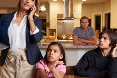 She is a multi-talented woman, but her husband and children criticize her for being too busy