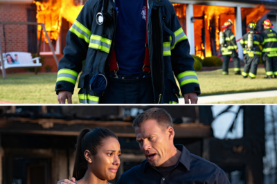 A firefighter douses a blaze at his own home, only to discover his wife staged the fire to claim insurance money for his medical treatment