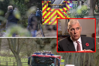 Revealing the reason fire engines suddenly appeared at Andrew Mountbatten-Windsor’s home on the Sandringham Estate