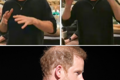 A father’s tears: Prince Harry chokes back emotion as he embraces parents who lost children to social media