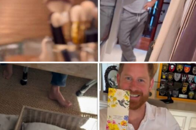 “CRINGE” AND “TOTALLY CONTRIVED” — MEGHAN MARKLE SPARKS BACKLASH AGAIN — New Barefoot Prince Harry Clip Leaves Viewers Squirming