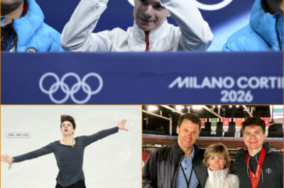 “HE STUMBLED… BUT HE NEVER LET GO” — MAXIM NAUMOV ENDS HIS OLYMPIC JOURNEY WITH A SMILE, DEDICATING HIS FINAL SKATE TO HIS LATE PARENTS