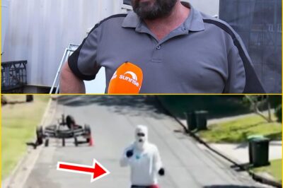 Seconds from disaster: Brisbane tradie tackles alleged car thief after spotting terrified child in back seat