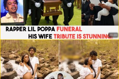 Lil Poppa’s Funeral Turns Into Tearful Moment as W-i-f-e’s STUNNING Tribute Leaves Crowd in Silence