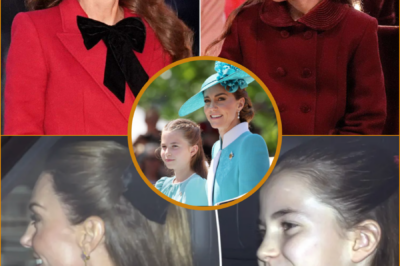 👑✨ “THE ATMOSPHERE SHIFTED THE SECOND THEY STEPPED IN.” — Princess Catherine and Charlotte’s perfectly synced entrance left the entire dinner momentarily breathless